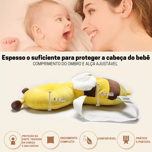 Protetor de Cabeça Para Bebê - MaxBaby