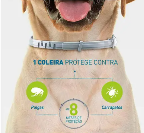 Super Colar Anti Pulgas e Carrapatos - MaxPet