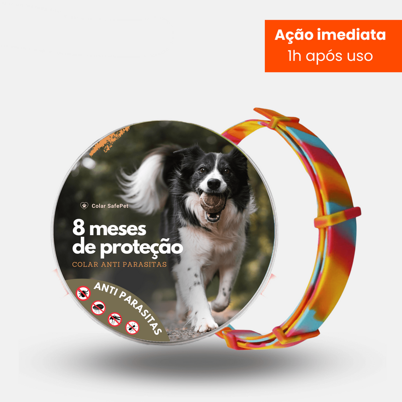 Super Colar Anti Pulgas e Carrapatos - MaxPet