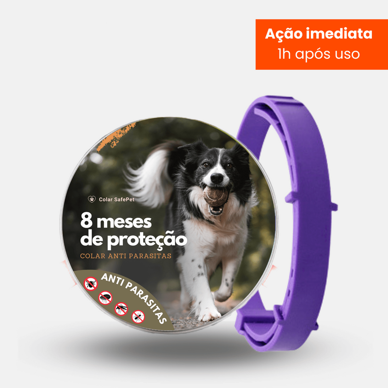 Super Colar Anti Pulgas e Carrapatos - MaxPet