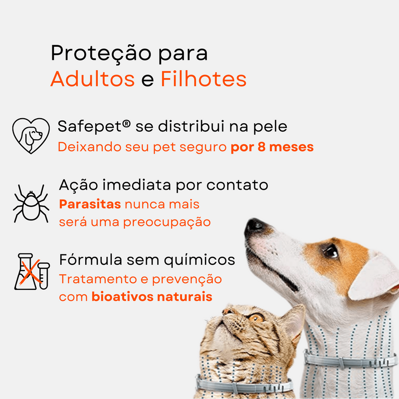 Super Colar Anti Pulgas e Carrapatos - MaxPet