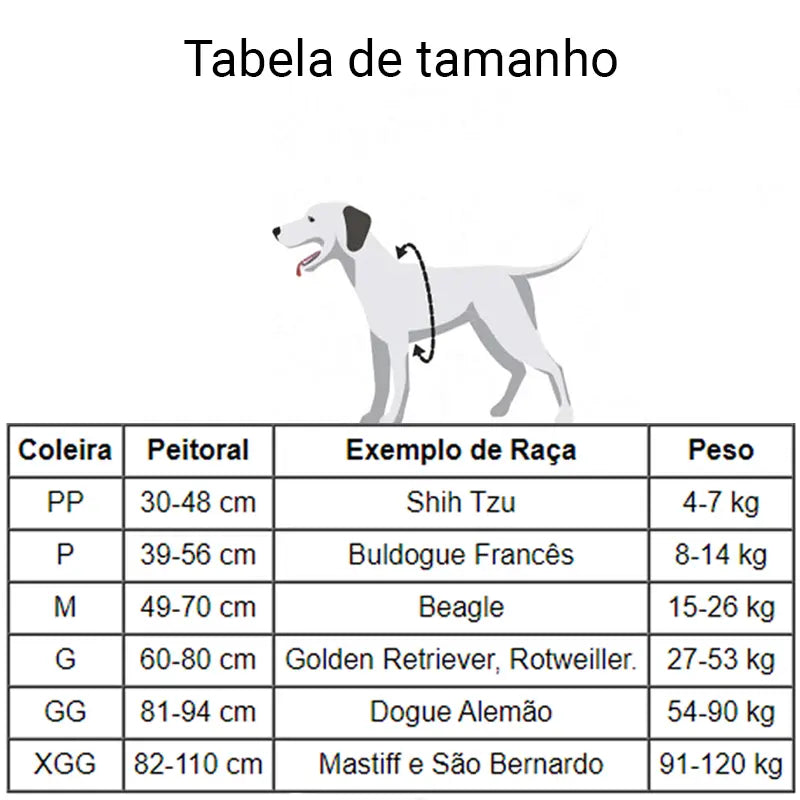 Peitoral Térmico Abraço Fraterno Para Cães - MaxPet